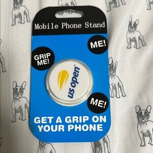 US OPEN Mobile Phone Stand - White